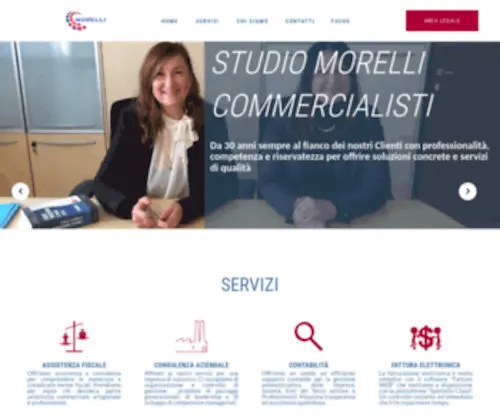 Morellistudiofiscale.com(Studio Morelli) Screenshot