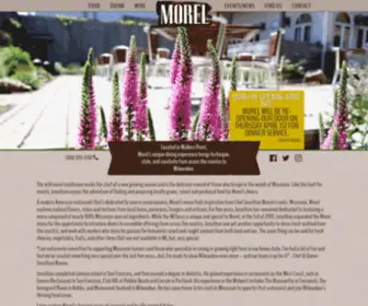 Morelmke.com(Morel Restaurant) Screenshot