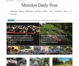 Morelosdailypost.com(Morelos Daily Post) Screenshot