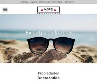 Morelpropiedades.cl(Morel Propiedades) Screenshot