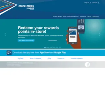 Moremilesrewards.com(Moremilesrewards) Screenshot