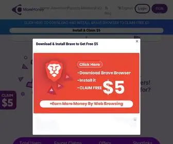 Moremoney.io Screenshot