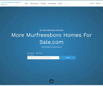 Moremurfreesborohomesforsale.com(More Murfreesboro Homes For) Screenshot