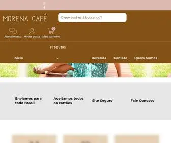 Morenacafe.com.br(Loja) Screenshot