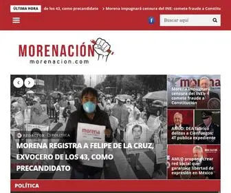 Morenacion.com(MORENACIÓN) Screenshot