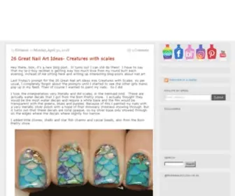 Morenailpolish.com(More Nail Polish) Screenshot