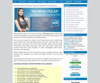 Morenapulsa.com(Morena Pulsa) Screenshot