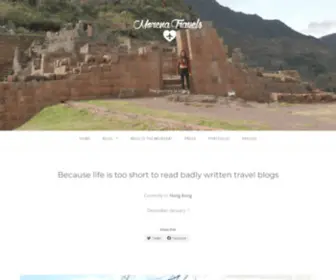 Morenatravels.com(The journey) Screenshot