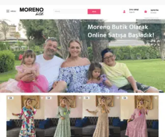 Morenobutik.com(Moreno Butik: Farkımız) Screenshot