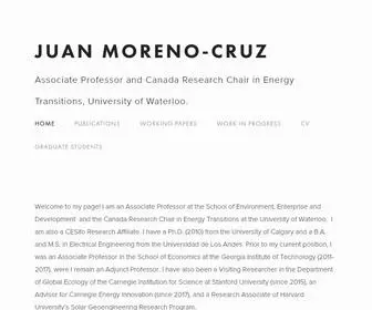 Morenocruz.org(Juan Moreno) Screenshot