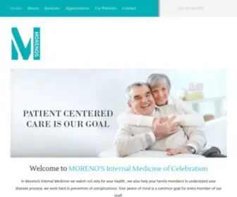 Morenointernalmedicine.com(Morenosmedicalcenters) Screenshot