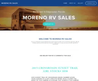 Morenorvsales.com(MORENO RV SALES) Screenshot