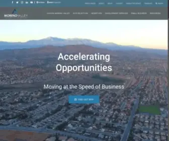 Morenovalleybusiness.com(Moreno Valley Economic Development) Screenshot