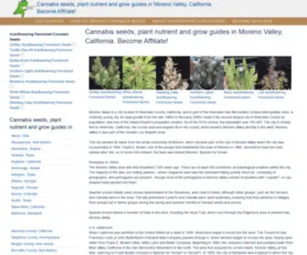 Morenovalleycannabis.ga(Cannabis seeds) Screenshot