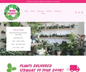 Moreplants.com.au(More Plants) Screenshot