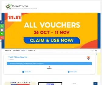 Morepromo.info(Info about sales and promotions in malaysia) Screenshot