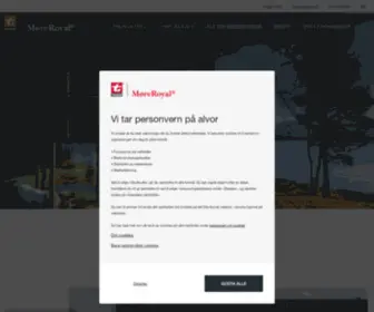 Moreroyal.no(Talgø MøreRoyal) Screenshot