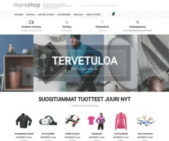 Moreshop.fi(Moreshop Finland) Screenshot