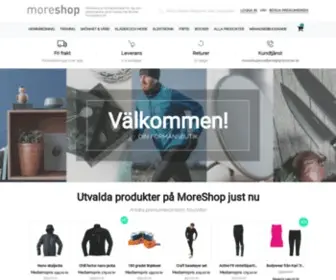 Moreshop.se(MoreShop Sverige) Screenshot