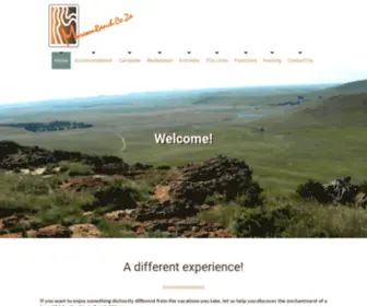 Moresonranch.co.za(Moreson Ranch Holiday and Game Ranch in Vrede) Screenshot