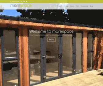 Morespace4U.co.uk(Bespoke Garden Rooms by MoreSpace4u of lichfield) Screenshot