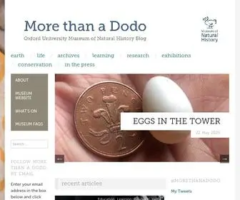 Morethanadodo.com(More Than A Dodo) Screenshot