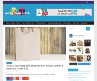 Morethangifts.co.uk(More Than Gifts) Screenshot