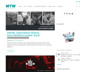 Morethanworkout.pt(A tua plataforma de CrossFit Portuguesa) Screenshot