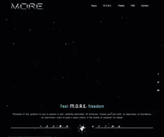 Morethegame.com(M.O.R.E) Screenshot