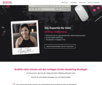 Moretime-Marketing.com(By Isabel Zakel) Screenshot