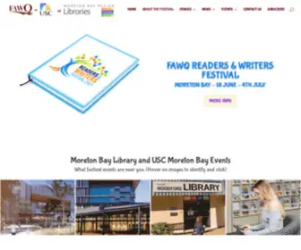 Moretonbayreaderswritersfestival.com(Moreton Bay Readers and Writers Festival) Screenshot