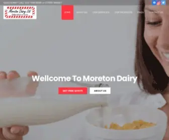 Moretondairy.co.uk(Quality Dairy Products) Screenshot