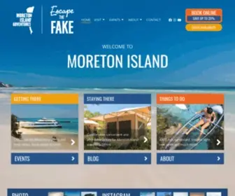 Moretonislandadventures.com.au(Moreton Island Adventures) Screenshot