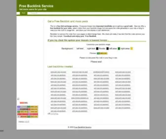 Moreusers.info(Free Automatic Backlinks Exchange Free Backlink Service) Screenshot