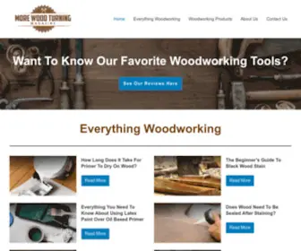 Morewoodturningmagazine.com(More Woodturning) Screenshot