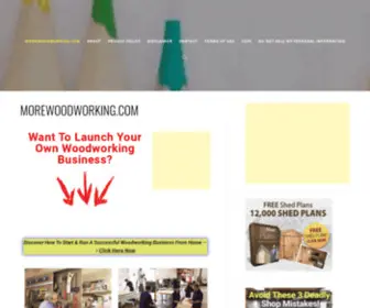 Morewoodworking.com(MoreWoodWorking) Screenshot