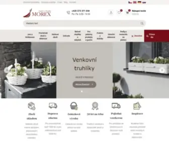 Morex.cz(Velkoobchod a maloobchod s materiálem na pletení) Screenshot