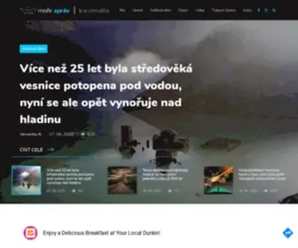 Morezprav.cz(Moře zpráv a zajímavostí z celého světa) Screenshot