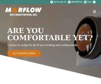 Morflow.net(Morflow Air Conditioning Inc) Screenshot