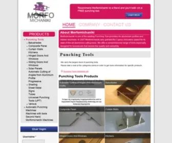 Morfomichaniki.com(Punching Tools) Screenshot