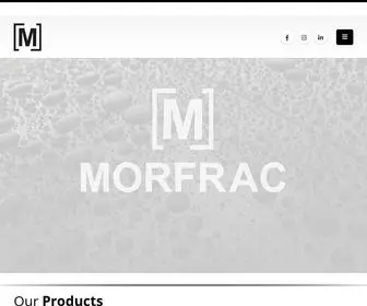 Morfrac.com(MORFRAC SYSTEMS) Screenshot