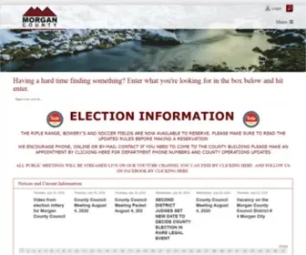 Morgan-County.net(Morgan County) Screenshot
