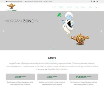 Morgan-Zone.com(Zone aims to make well established brand) Screenshot