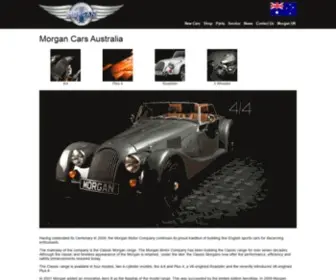 Morgancars.com.au(Morgan Cars Australia) Screenshot