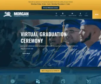 Morgancc.edu(Morgan Community College) Screenshot