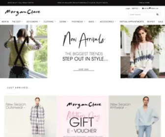 Morganclare.co.uk(Womens Designer Clothing) Screenshot