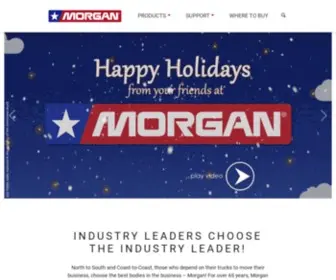 Morgancorp.com(Morgan Truck Body) Screenshot