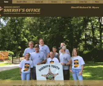 Morgancountysheriff.com(Morgan County Sheriff's Office) Screenshot
