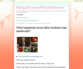 Morgancountywhistleblower.com(Morgancountywhistleblower) Screenshot