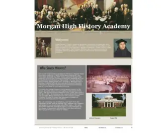 Morganhighhistoryacademy.org(Morganhighhistoryacademy) Screenshot